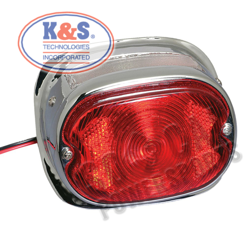 K&S Technologies - K&S Technologies Tail Light Assembly - HD Style - 25-5109