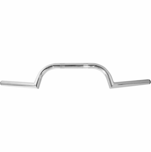 Emgo - Emgo 1in. Clubman Handlebar - Chrome - 23-12558