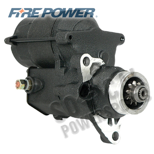 WPS - WPS Replacement Starter Motor - Black - SHD0020