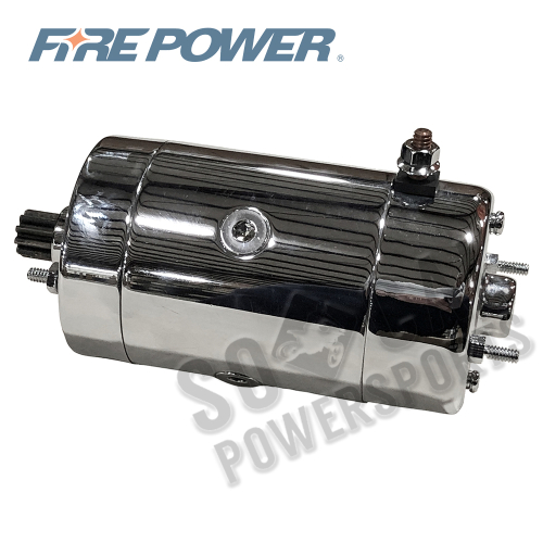 WPS - WPS Replacement Starter Motor - Chrome - SHI0011-C