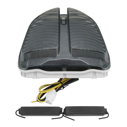 BikeMaster - BikeMaster Integrated Taillight - Smoke Lens - TZS-192-INT-S