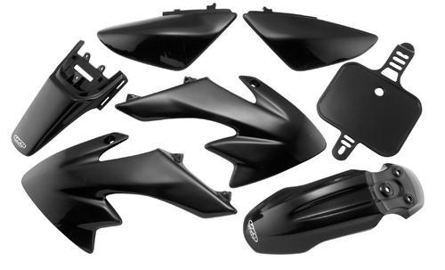 UFO Plastics - UFO Plastics Complete Body Kit - Black - Restyled - YAKIT312-001