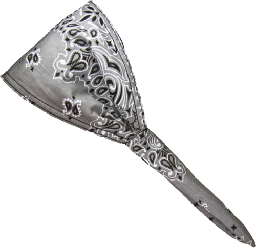 Schampa - Schampa Old School Bandana - OSB1-221 - Paisley Dark Gray - OSFM