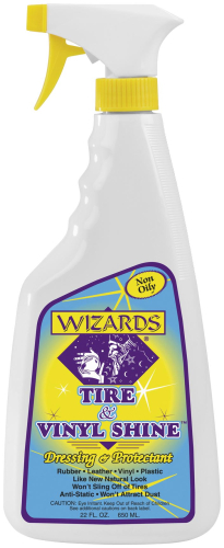 Wizards - Wizards Tire and Vinyl Shine Dressing and Protectant - 22oz. - 11055