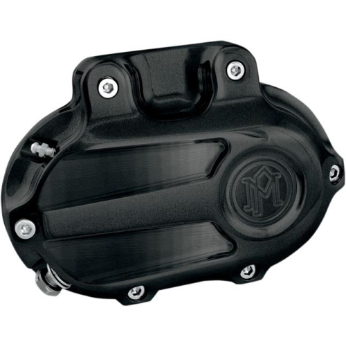 Performance Machine - Performance Machine Scallop 6 Speed Hydraulic Transmission Side Cover - Black Ops - 0066-2023-SMB