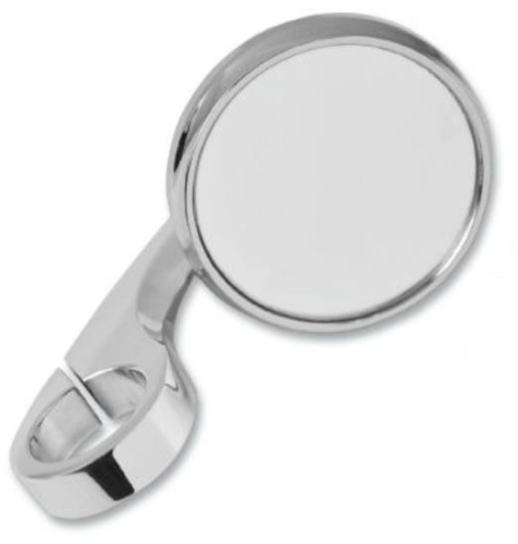 Todds Cycle - Todds Cycle Clamp-On Shooter Mirror for 1 1/4in. Handlebars - Chrome - 0640-0750