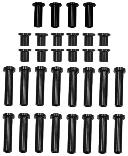 ModQuad - ModQuad Front/Rear A-Arm Bushings - Black Delrin - RZR-AR-SET