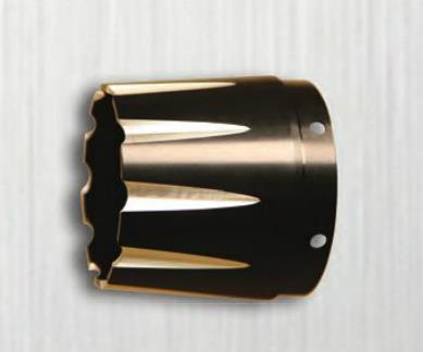 Rush Exhaust - Rush Exhaust 4in. Performance Muffler Tip - Black Mach Fluted Tip - 4023B