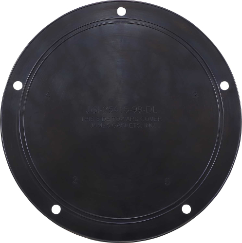 James Gasket - James Gasket Clutch Derby Cover Gasket - Rubber on Steel - JGI-25416-99-DL