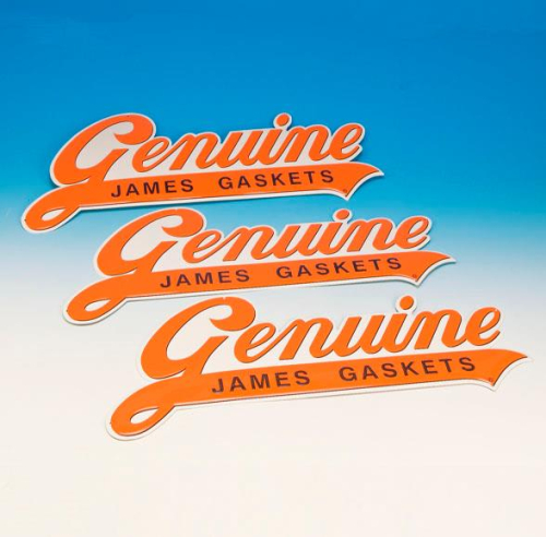 James Gasket - James Gasket Embossed Metal Sign with Genuine Logo - JGI-91000