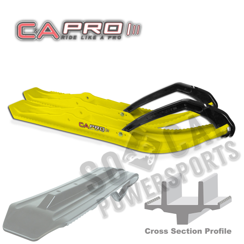 C&A Pro - C&A Pro Boondock Extreme BX Skis - Yellow - 77170399