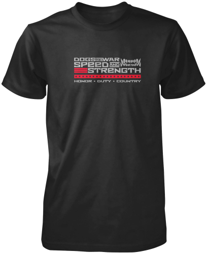 Speed & Strength - Speed & Strength Dogs of War T-Shirt - 87-7666 - Black - Medium