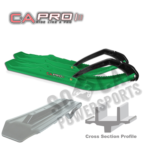 C&A Pro - C&A Pro Boondock Extreme BX Skis - Green - 399-7738