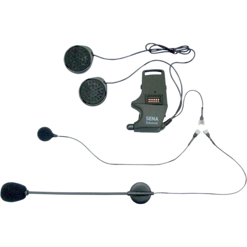 SENA - SENA Helmet Clamp Kit with Attachable Boom Mic and Wired Mic for SMH-10 Headset and Intercom Systems - SMH-A0302