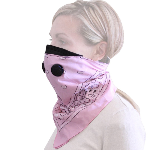 ATV-Tek - ATV-Tek Pro Series Rider Bandana Dust Mask - BDMPNK
