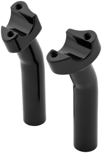 Bikers Choice - Bikers Choice 4.5in. Pullback Handlebar Risers - Black - 13-011BK