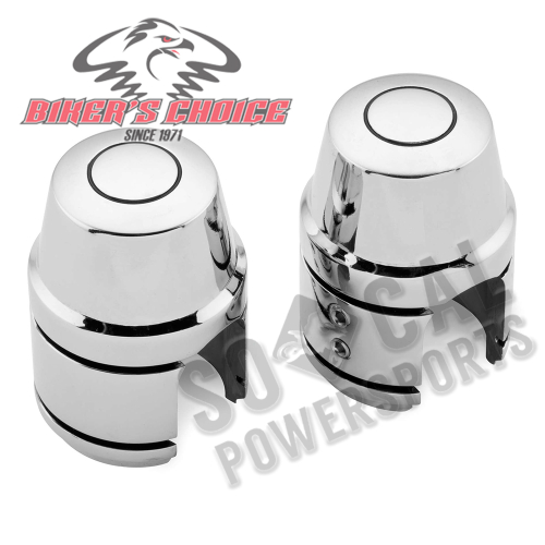 Bikers Choice - Bikers Choice Shock Absorber Stud Covers - 19-021
