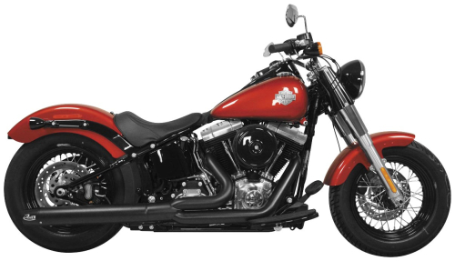 Rush Exhaust - Rush Exhaust Wrath 3 Step 2:1 Header Full System - 3in. Baffle - Black - 8120S-300