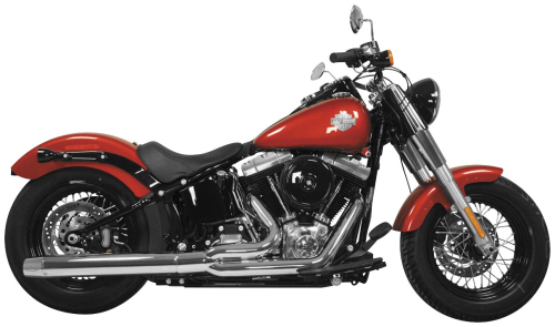 Rush Exhaust - Rush Exhaust Wrath 3 Step 2:1 Header Full System - 3in. Baffle - Chrome - 8020S-300
