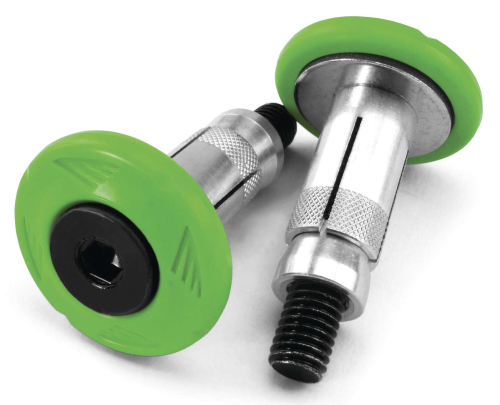 Cycra - Cycra Grip Armor Bar End Set - Green - 0010-72