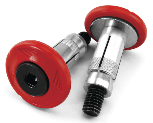 Cycra - Cycra Grip Armor Bar End Set - Red - 0010-33