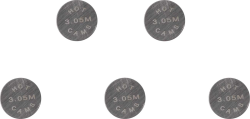 Hot Cams - Hot Cams 13.00mm Valve Shim - 3.05mm - 5PK1300305