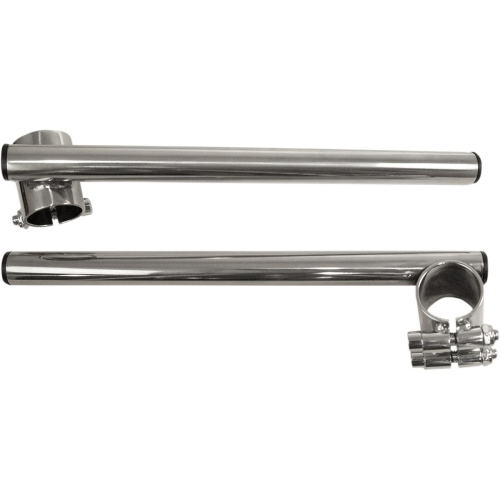 Emgo - Emgo 7/8in. Steel Clip-on Handlebars - 41mm - Chrome - 23-93139