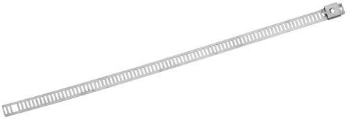 Helix Racing Products - Helix Racing Products Ladder Style Stainless Steel Cable Ties - 8in. - Silver - 304-0509