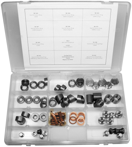 Feuling - Feuling Oxygen Sensor Bung and Plug Kit - 303 Stainless Steel - 9929