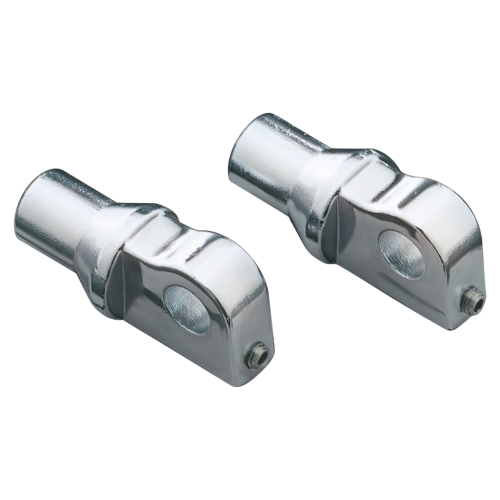 Kuryakyn - Kuryakyn Male Footpeg Adapters with Adjustable Stop - 8008A