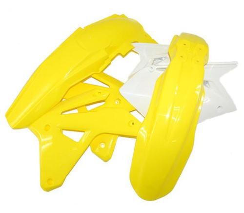 UFO Plastics - UFO Plastics Complete Body Kit - OEM Yellow - Restyled - SUKIT405K@999