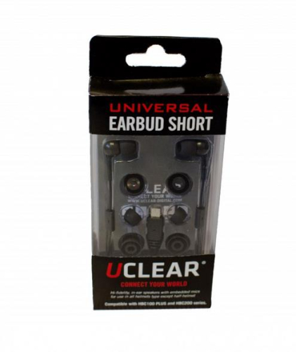 UClear - UClear Universal Earbuds - Short - 11012