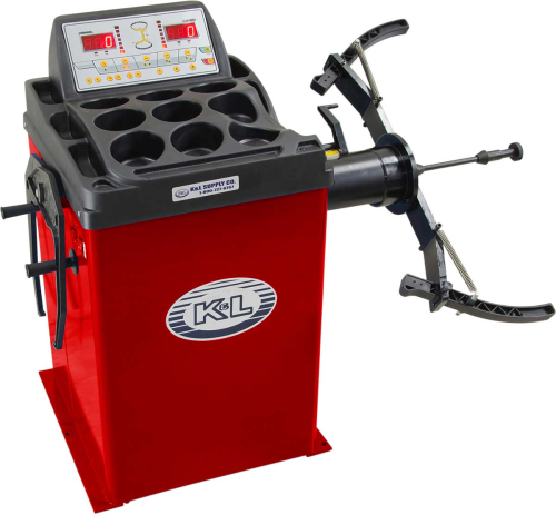 K&L Supply - K&L Supply Wheel Balancer - Red - 37-9990