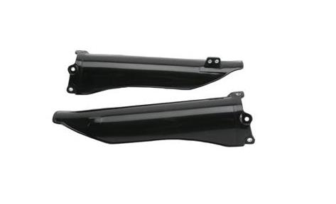 UFO Plastics - UFO Plastics Fork Slider Protectors - Black - XF-1-11-2793