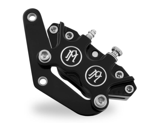 Performance Machine - Performance Machine Classic Dual Disc Front Brake Caliper Kit - Contrast Cut - 1213-0018-BM