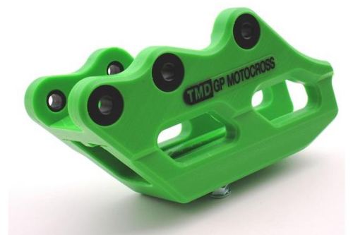 T.M. Designworks - T.M. Designworks Rear Chain Guide - Green - KXCG-GP4-GR