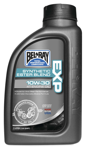 Bel-Ray - Bel-Ray EXP Synthetic Ester Blend 4T Engine Oil - 10W30 - 1L. - 99110