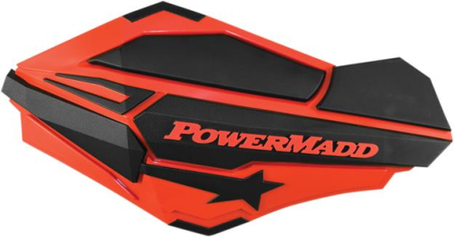Powermadd - Powermadd Sentinel Handguards - Honda Red/Black - 34407