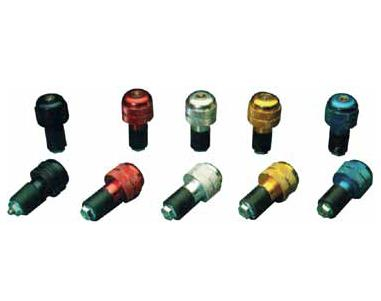 Emgo - Emgo Anti-Vibration Bar Ends - Carbon Look - 23-96468