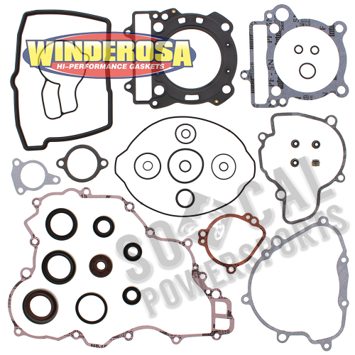 Winderosa - Winderosa Complete Gasket Set with Oil Seals - 811328