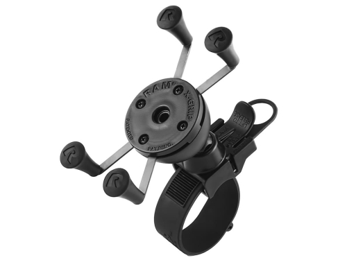 RAM Mounts - RAM Mounts RAM EZ-Strap Rail Mount with Universal X-Grip Cell Phone Holder - RAP-SB-187-UN7U