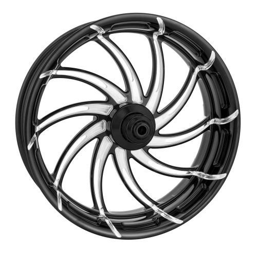 Performance Machine - Performance Machine Supra Single Disc Front Wheel - 18x3.5 - Platinum Cut - 1239-7806R-SUP-BMP