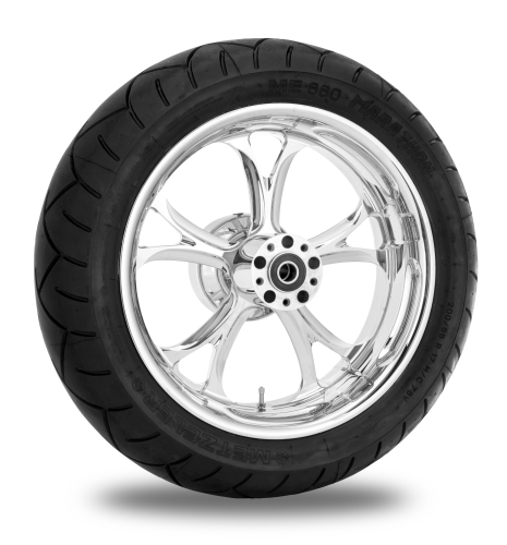 Performance Machine - Performance Machine Luxe Rear Wheel Package - 17x6in. - Chrome - 9269-7716R-LUX-CH