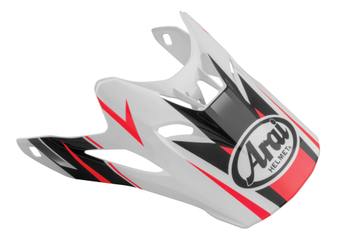 Arai Helmets - Arai Helmets Visor for VX-Pro4 Helmet - Tip Red - 5397