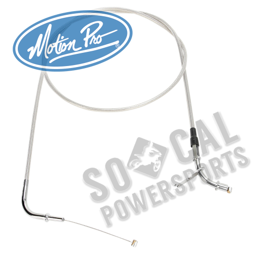 Motion Pro - Motion Pro Armor Coat Stainless Steel Pull Throttle Cable (+8in.) - 63-0353