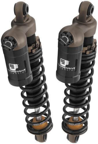 Progressive Suspension - Progressive Suspension 970 Series Piggyback Shocks - 12.5in. - Bronze/Black - 970-1011