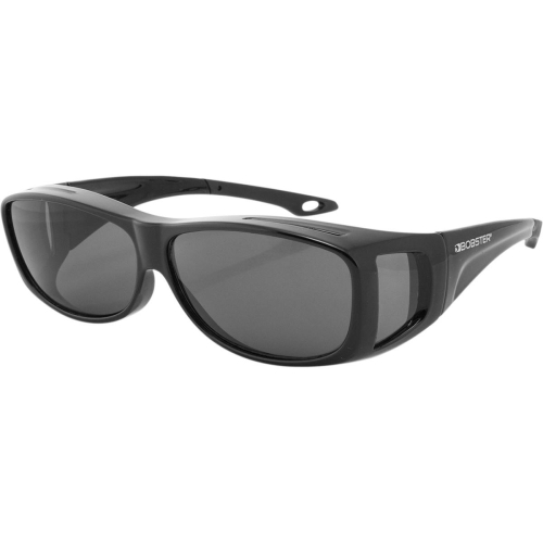 Bobster Eyewear - Bobster Eyewear Condor 2 OTG Sunglasses - ECDS002 - Black/Smoke Lens - Small