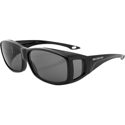 Bobster Eyewear - Bobster Eyewear Condor 2 OTG Sunglasses - ECDL002 - Black/Smoke Lens - Large
