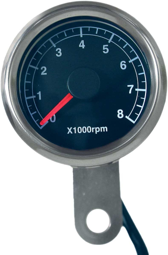 HardDrive - HardDrive 48mm Mini Tach - Black Face - 21-6911