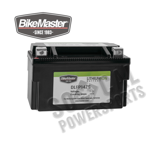BikeMaster - BikeMaster Lithium Ion Battery - DLFP-14ZS